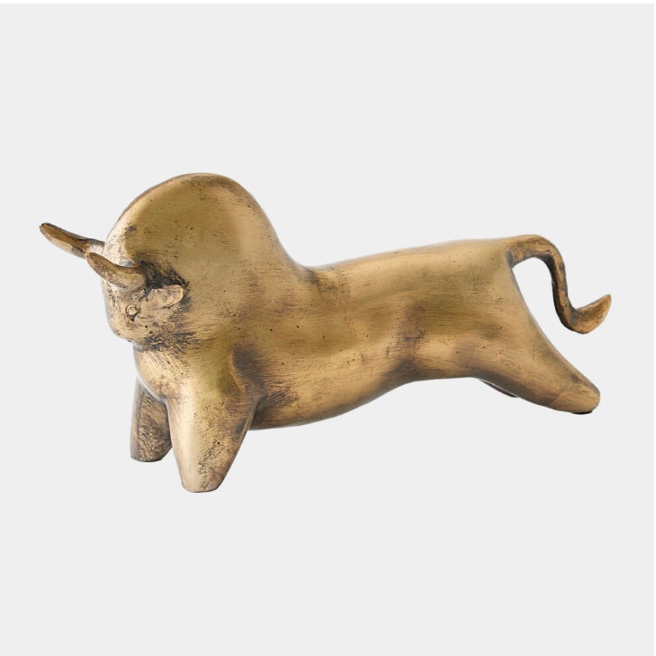 SAMPSON BULL ANTIQUE BRASS