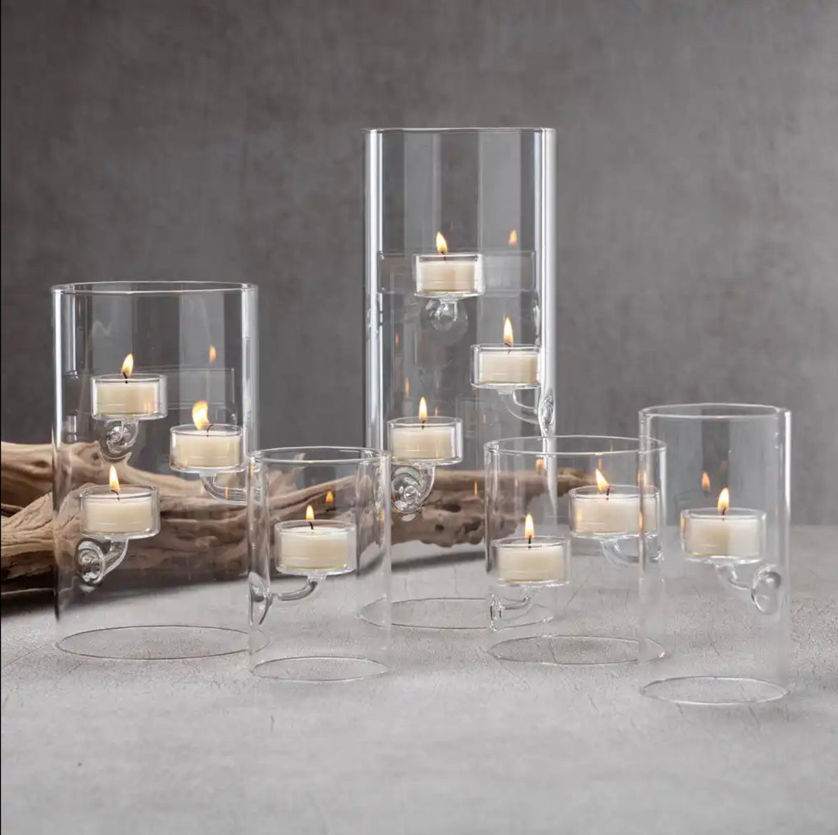SUSPENDED GLASS TEALIGHT XS