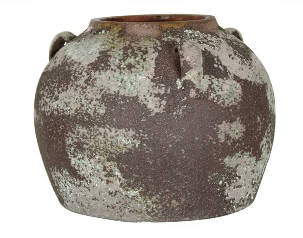 AUDRA VASE WEATHERED STONE