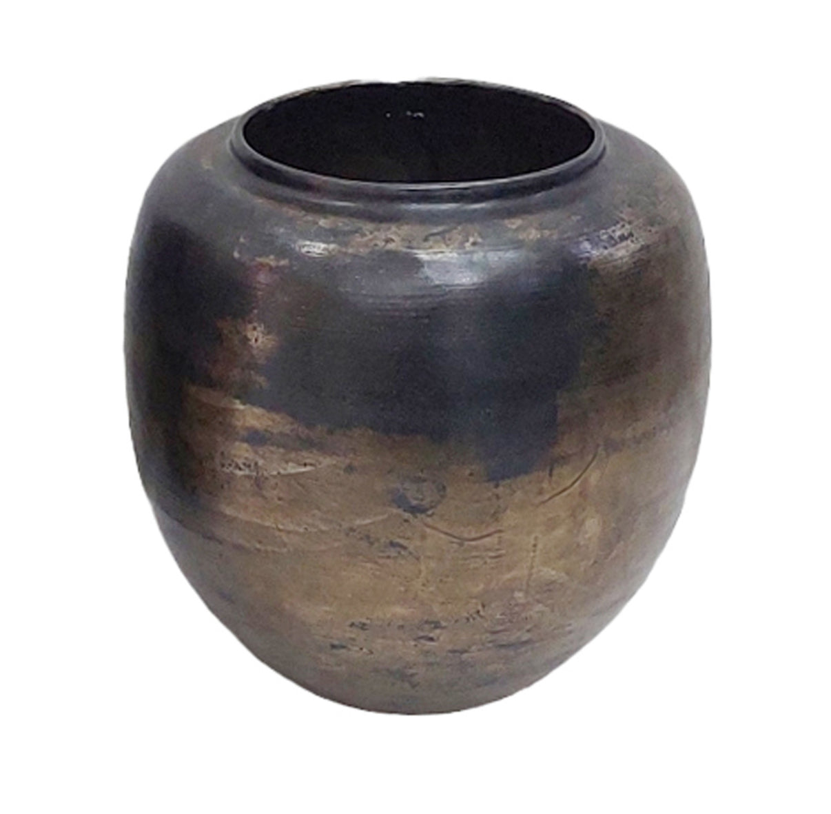 MAINE SMALL ACID WASH METAL VASE