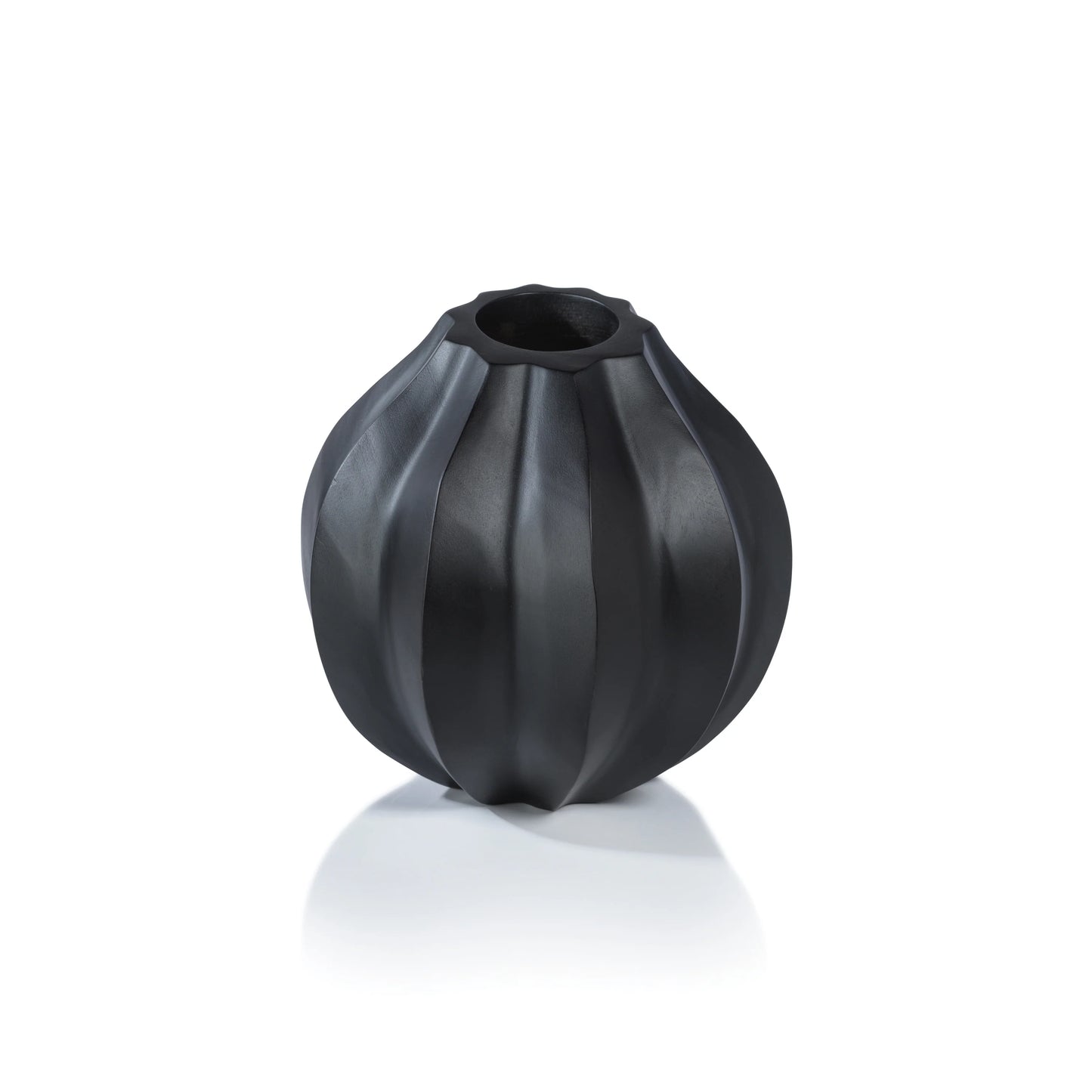 SUKHOTHAI MANGOWOOD VASE ROUND