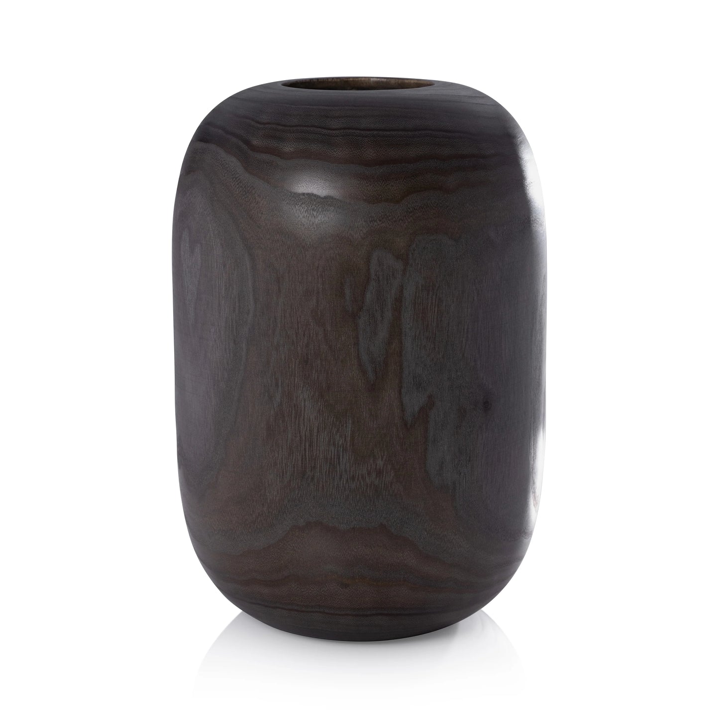 SYLVA WOOD VASE LG