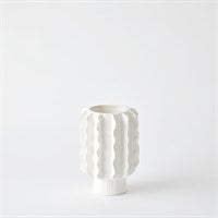 FRILLED VASE SM