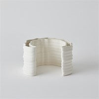 CRESCENT PRINTED VASE SM