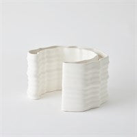 CRESCENT PRINTED VASE LG