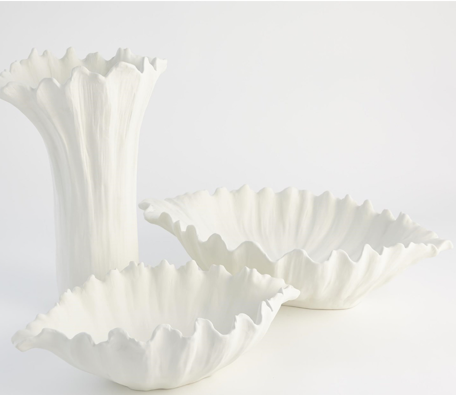 Organic Wave Oval Bowl Large