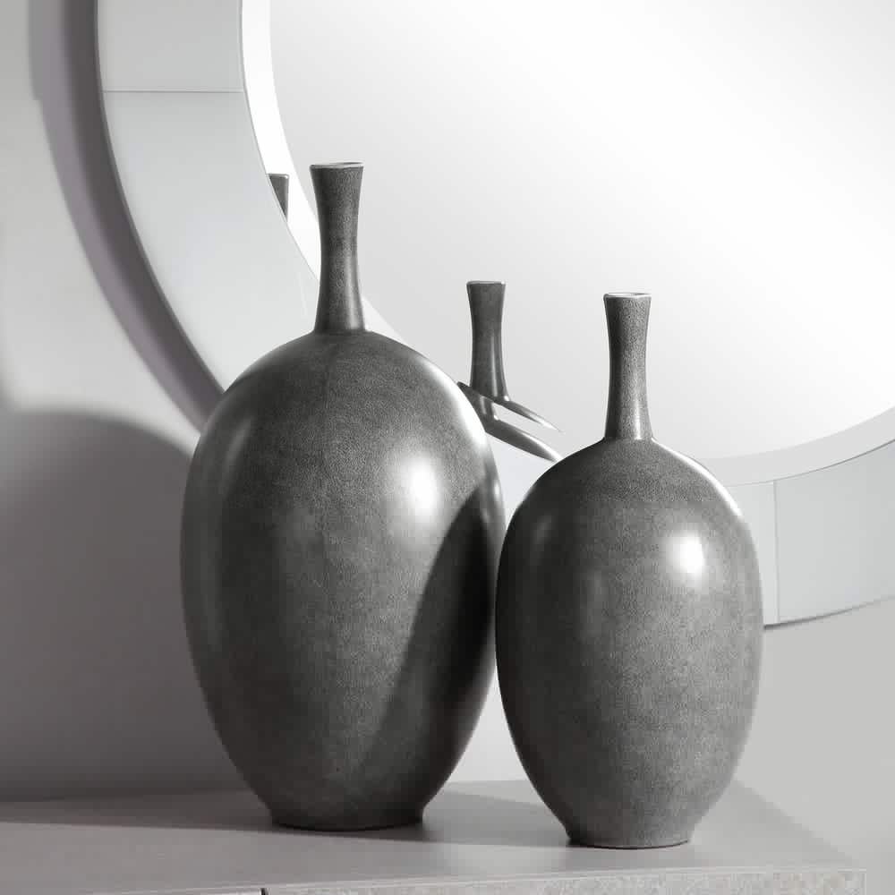 RIORDAN VASES S/2