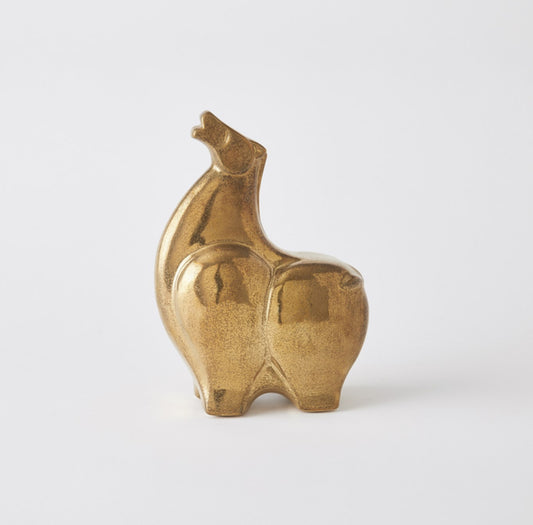 GREEK FAT HORSE HEAD UP