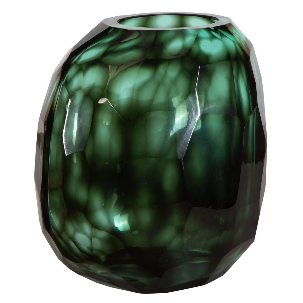 EMERALD VASE LG