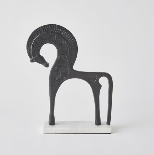 DECO HORSE BLACK
