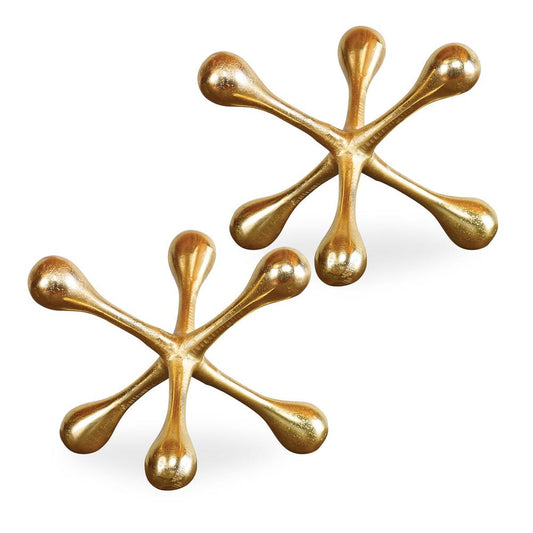 HARLAN OBJECTS BRASS SET/2
