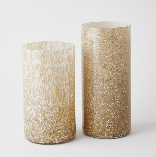 GOLDEN FLECKED VASE SMALL