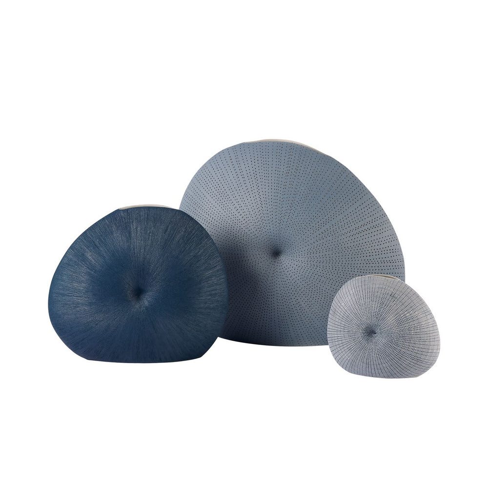 PILLOW VASES DENIM S/3