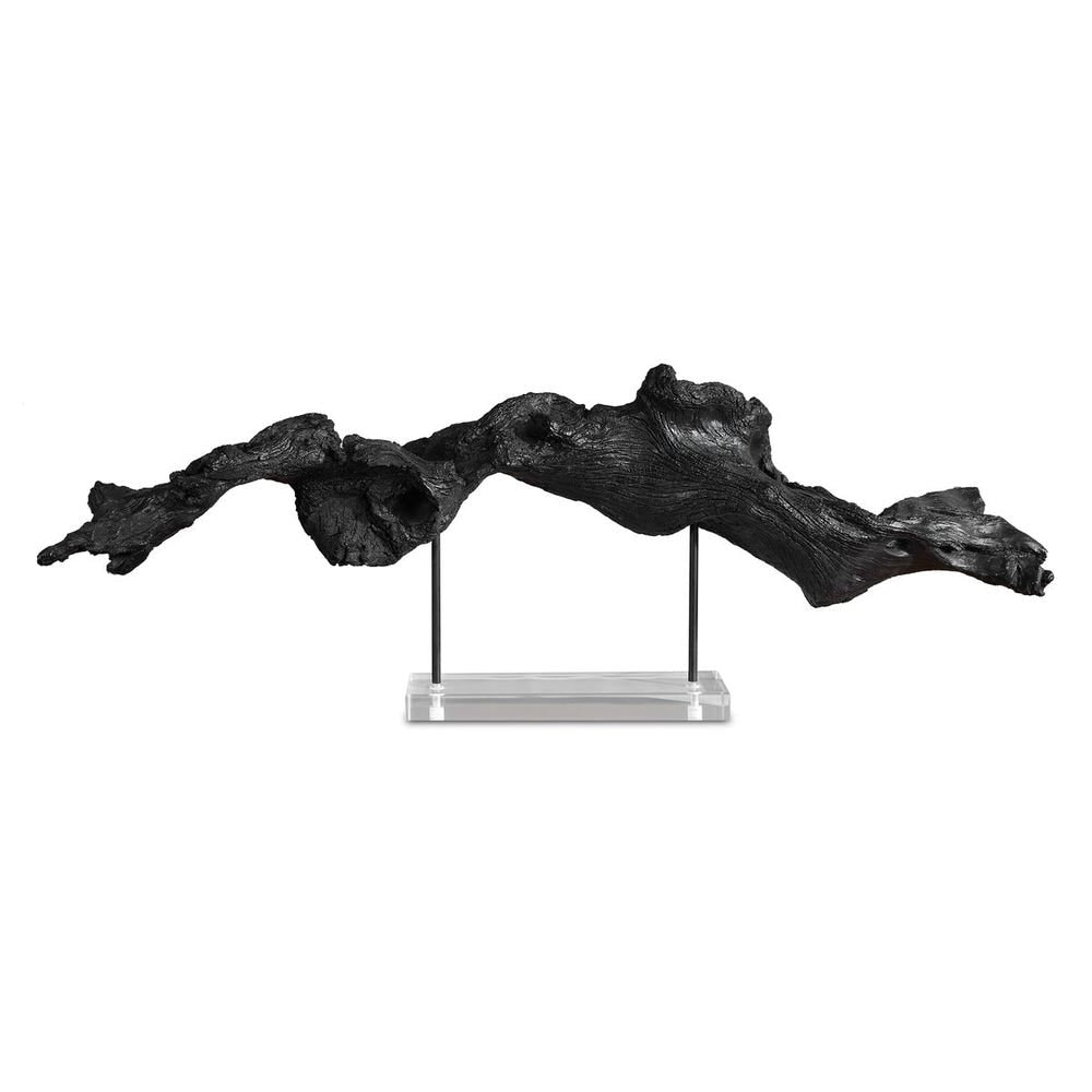 CHARRED TIMBER SCULPTURE