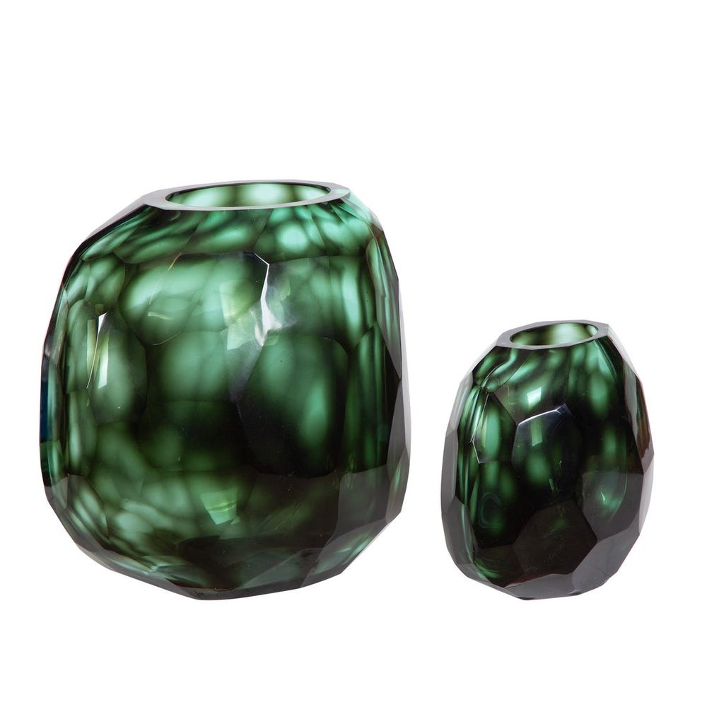 EMERALD VASE LG