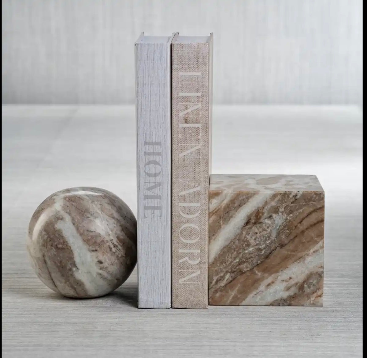 ARABESCATO CUBE BOOKEND