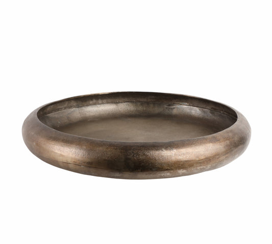 MAINE LARGE ACID WASH METAL BOWL