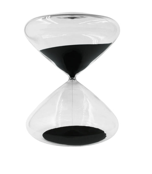 RELOJ ARENA PLANO GRANDE NEGRO