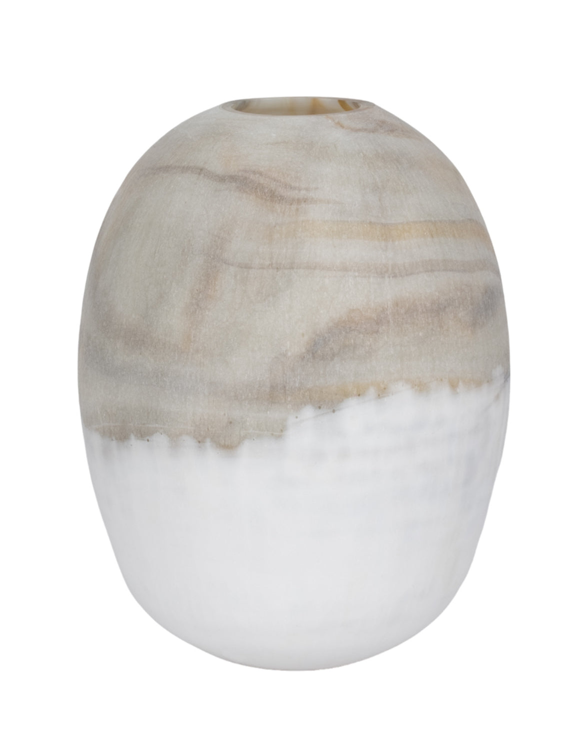 IMMA GREY GLASS VASE