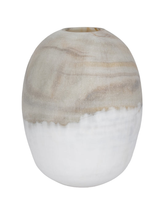 IMMA GREY GLASS VASE