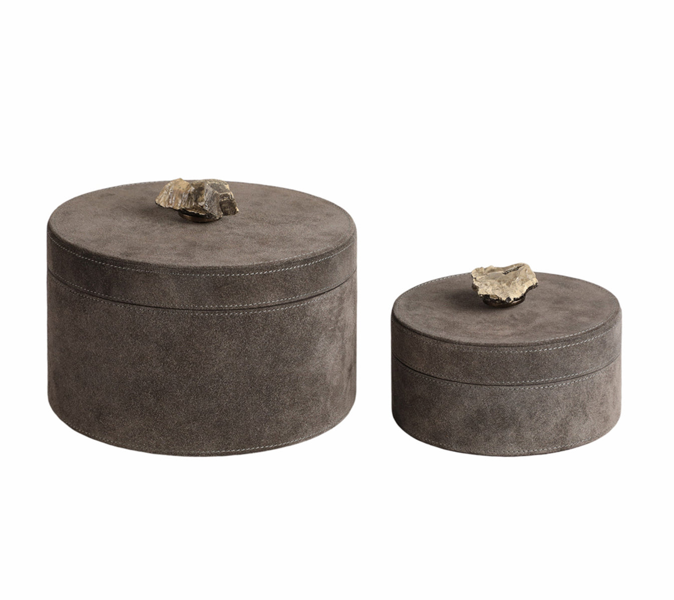 HARARE SUEDE BOXES SET/2