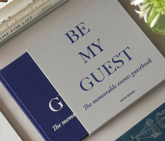 Guest Book Grey/Navy