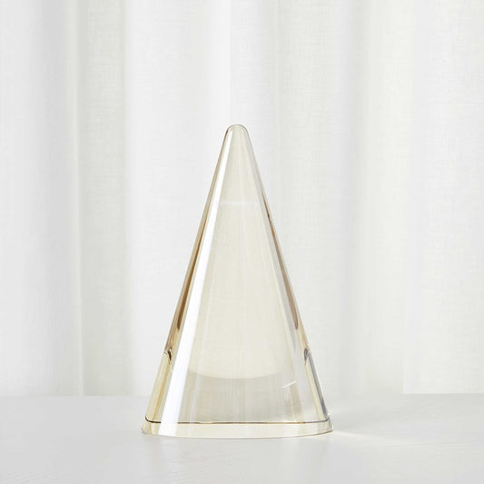 APEX SCULPTURE - CHAMPAGNE CRYSTAL