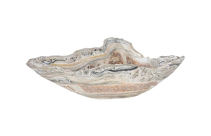 CAST ONYX BOWL FAUX FINISH MED