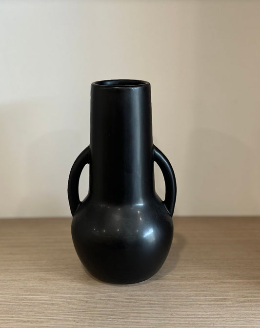 Cer-Vase-Black