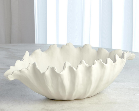 Organic Wave Oval Bowl Small