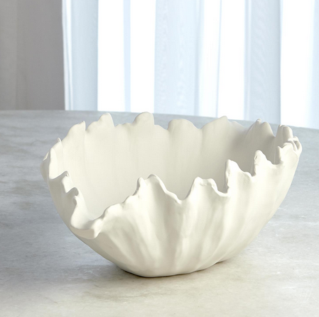 Organic Wave Oval Bowl Large